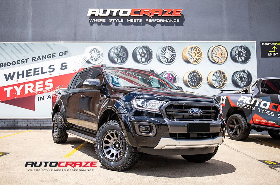 FORD-RANGER-VECTOR-MATTE-GUN-METAL